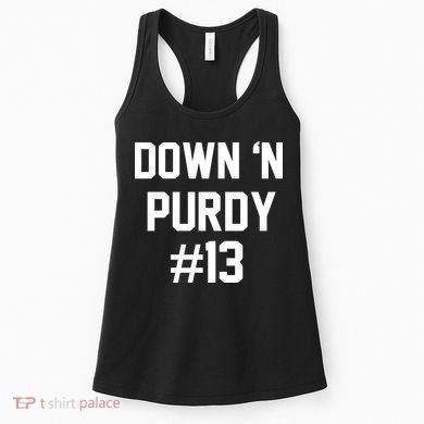 Down 'N Purdy #13 Women's Tank Top