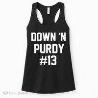 Down 'N Purdy #13 Women's Tank Top thumb 0