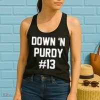 Down 'N Purdy #13 Women's Tank Top thumb 2