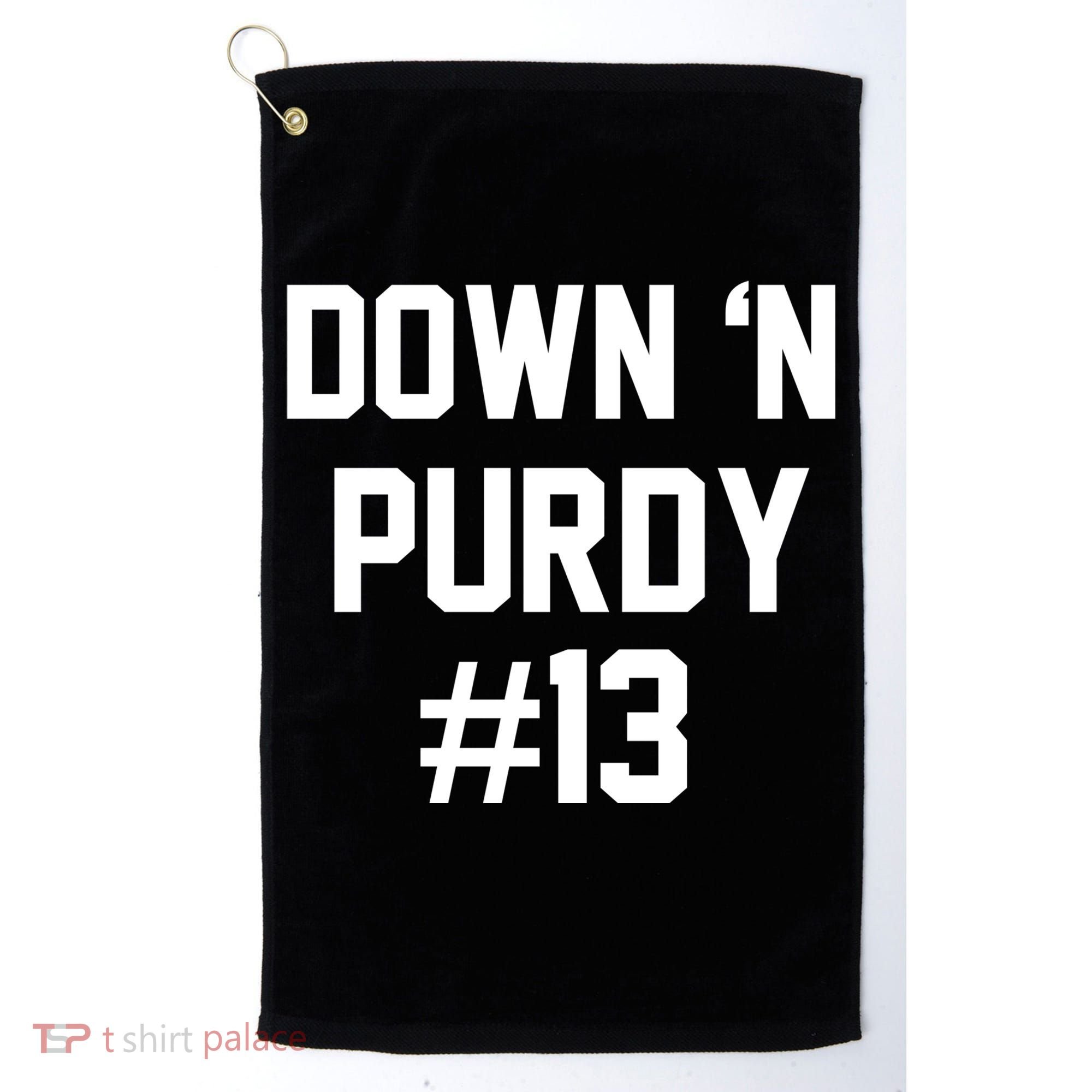 Down 'N Purdy #13 Golf Towel