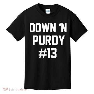 Down 'N Purdy #13 Kids T-Shirt