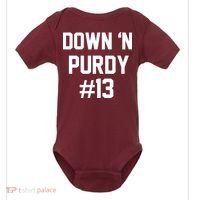 Down 'N Purdy #13 Baby Bodysuit thumb 0