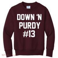 Down 'N Purdy #13 Kids Sweatshirt thumb 0