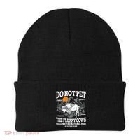Do Not Pet The Fluffy Cows Bison Yellowstone National Park Beanie thumb 0