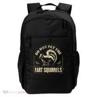 Do Not Pet The Fart Squirrels Backpack thumb 0