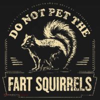 Do Not Pet The Fart Squirrels Bucket Hat thumb 4