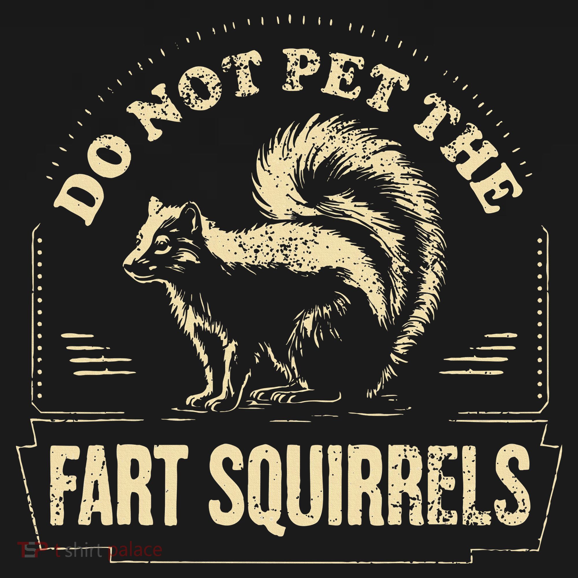Do Not Pet The Fart Squirrels Ornament