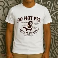 Do Not Pet The Fart Squirrels Skunk National Park T-Shirt thumb 3