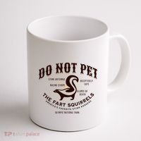 Do Not Pet The Fart Squirrels Skunk National Park Coffee Mug thumb 1