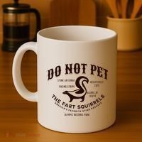 Do Not Pet The Fart Squirrels Skunk National Park Coffee Mug thumb 4