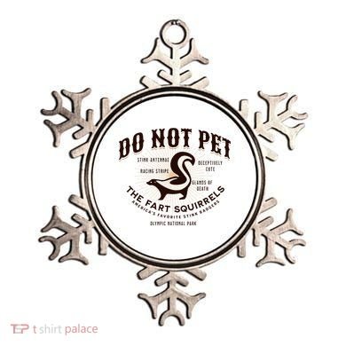Do Not Pet The Fart Squirrels Skunk National Park Ornament