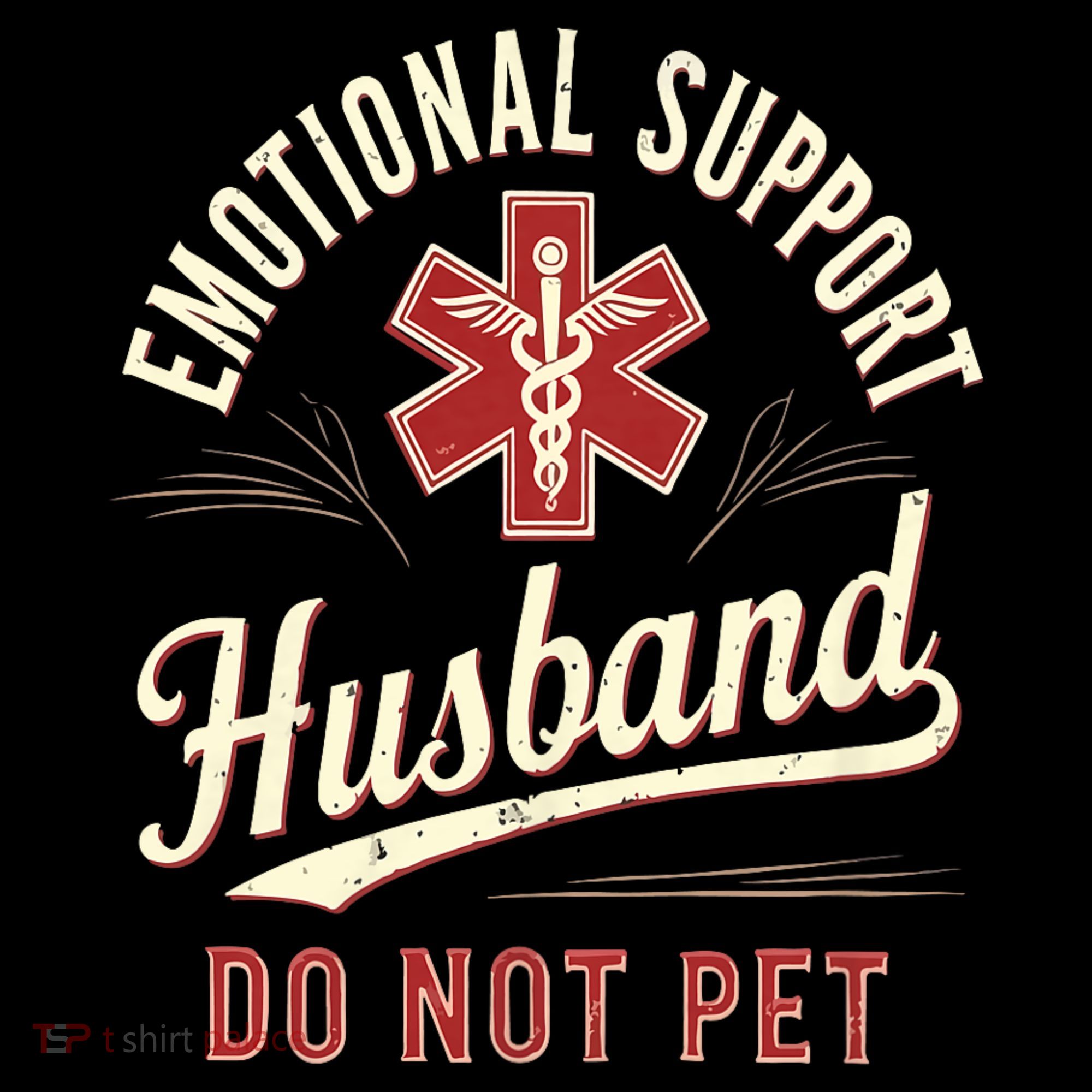Do Not Pet Emotional Support Husband Funny Coffee Mug