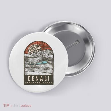Denali National Park Button