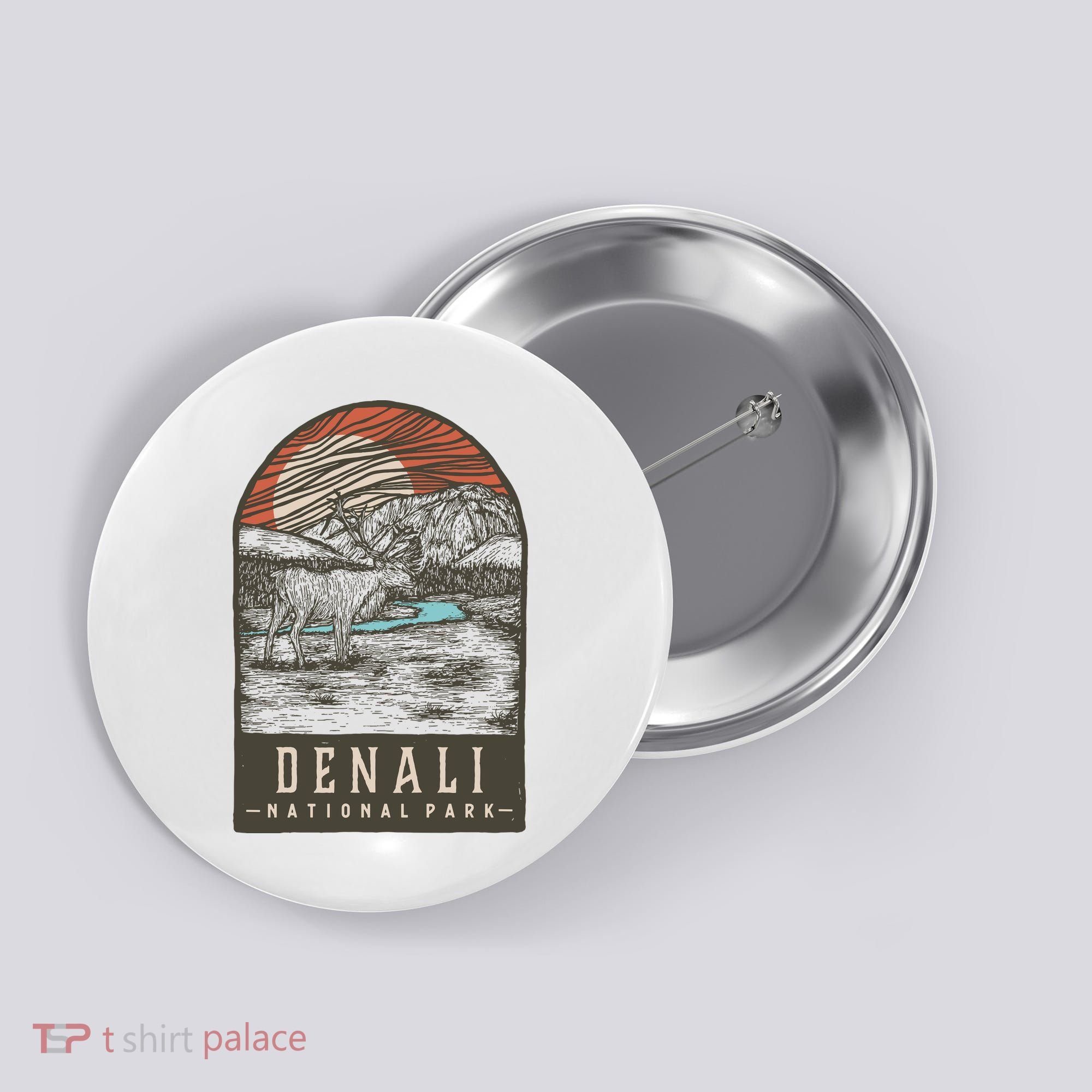 Denali National Park Button