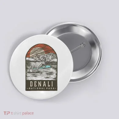 Denali National Park Button