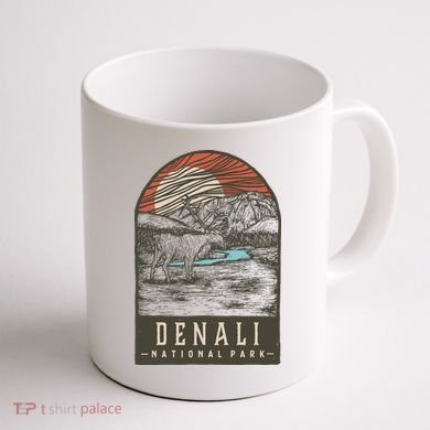 Denali National Park Coffee Mug back