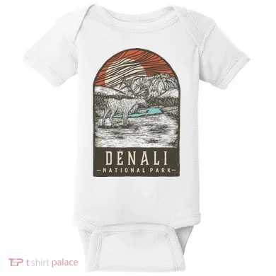Denali National Park Baby Bodysuit