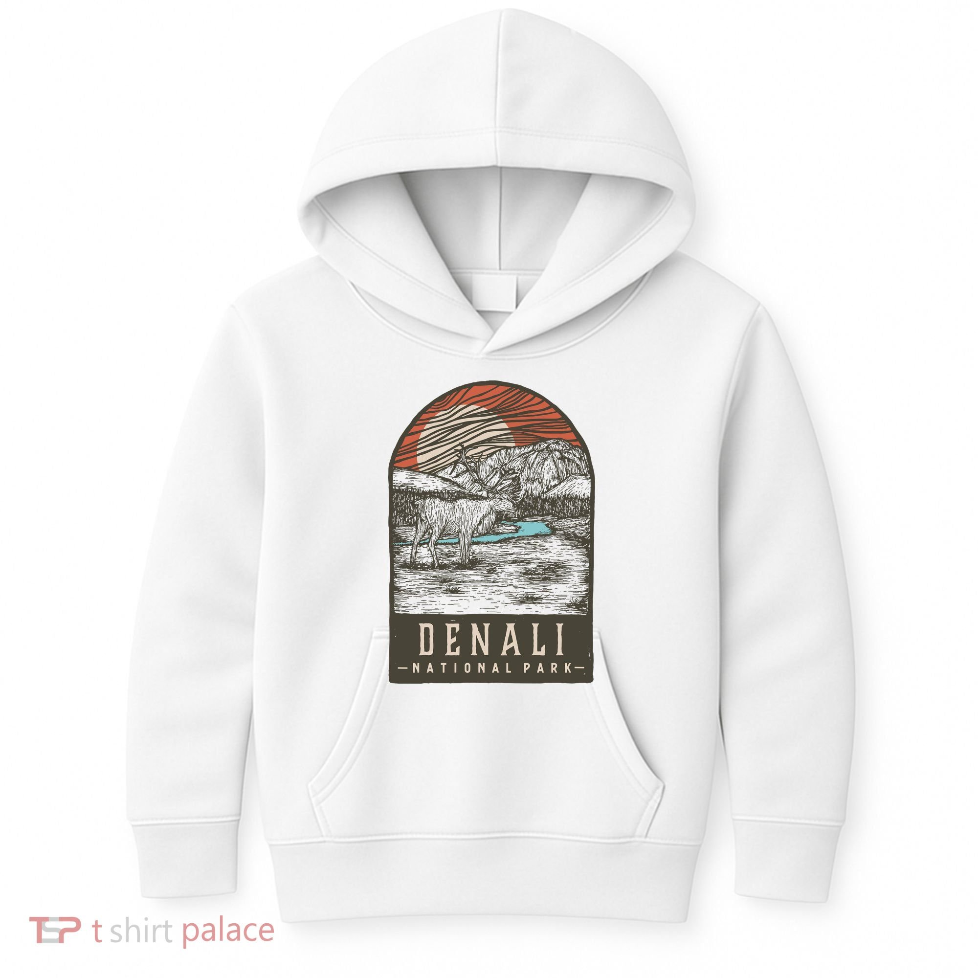Denali National Park Kids Hoodie