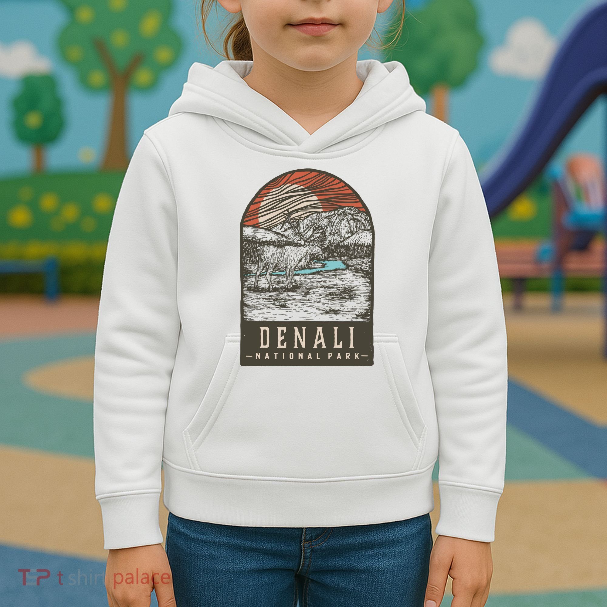 Denali National Park Kids Hoodie