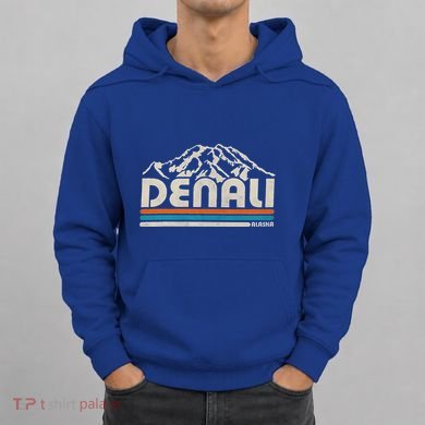 Denali National Park Alaska Mountains Nature Hiking Hoodie