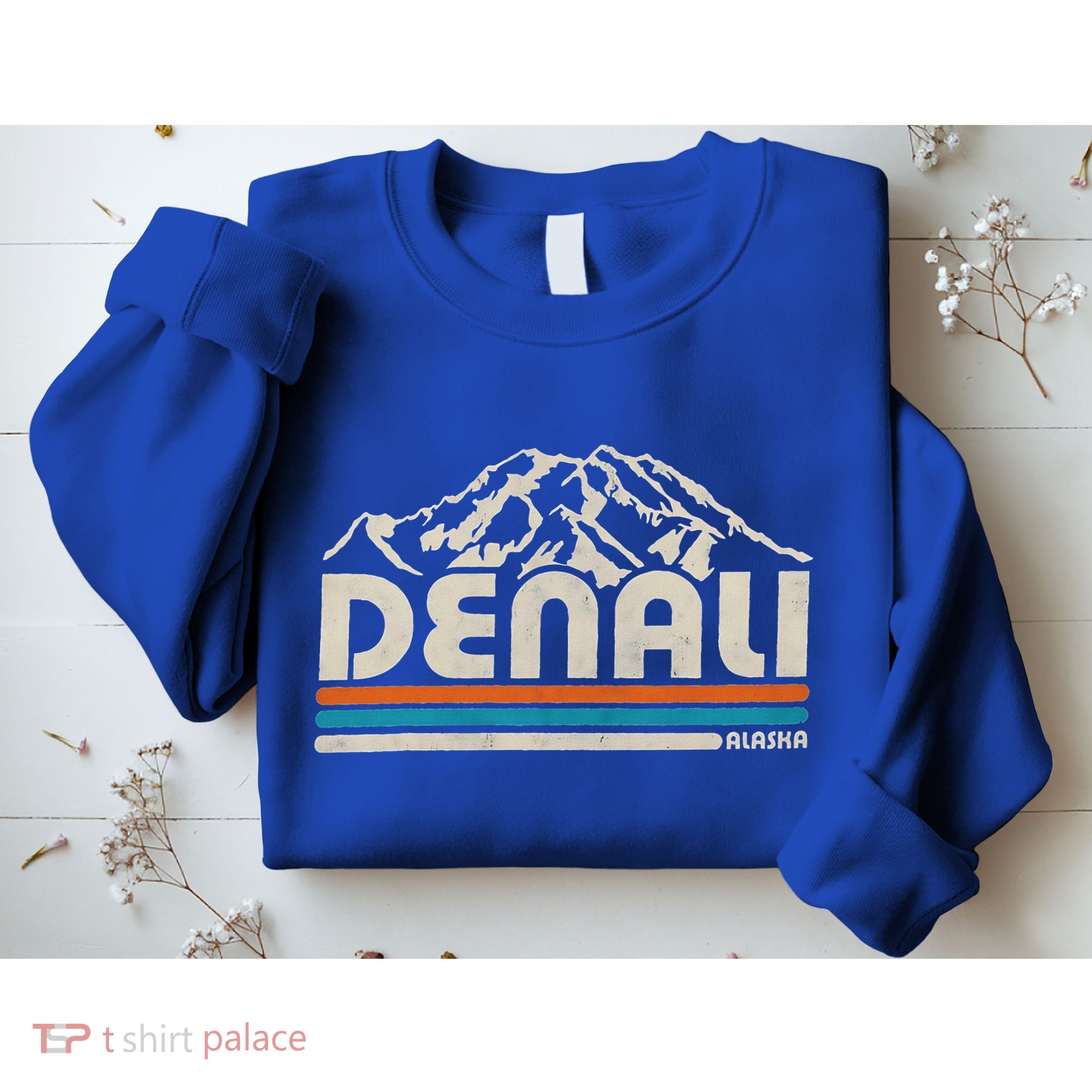 Denali National Park Alaska Mountains Nature Hiking Sweatshirt