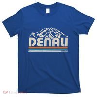 Denali National Park Alaska Mountains Nature Hiking T-Shirt thumb 0