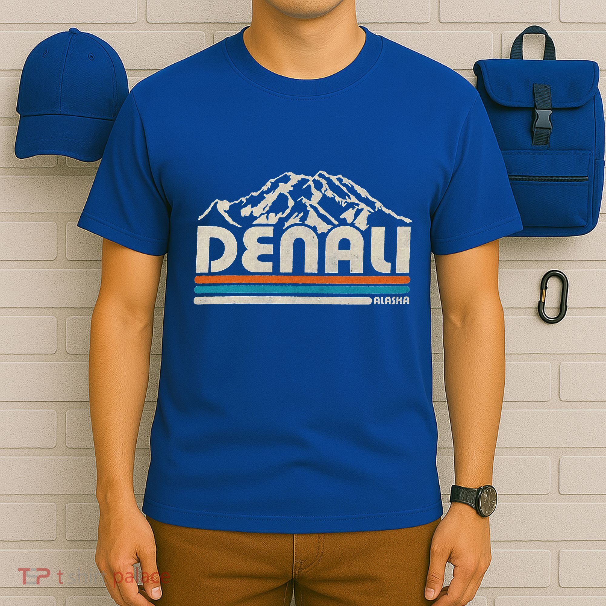 Denali National Park Alaska Mountains Nature Hiking T-Shirt
