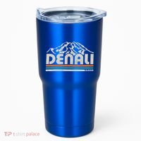 Denali National Park Alaska Mountains Nature Hiking Tumbler thumb 0