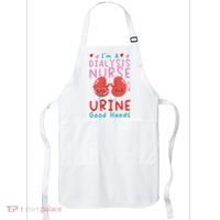 Dialysis Nurse Pun I'm A Dialysis Nurse Urine Good Hands Apron thumb 0