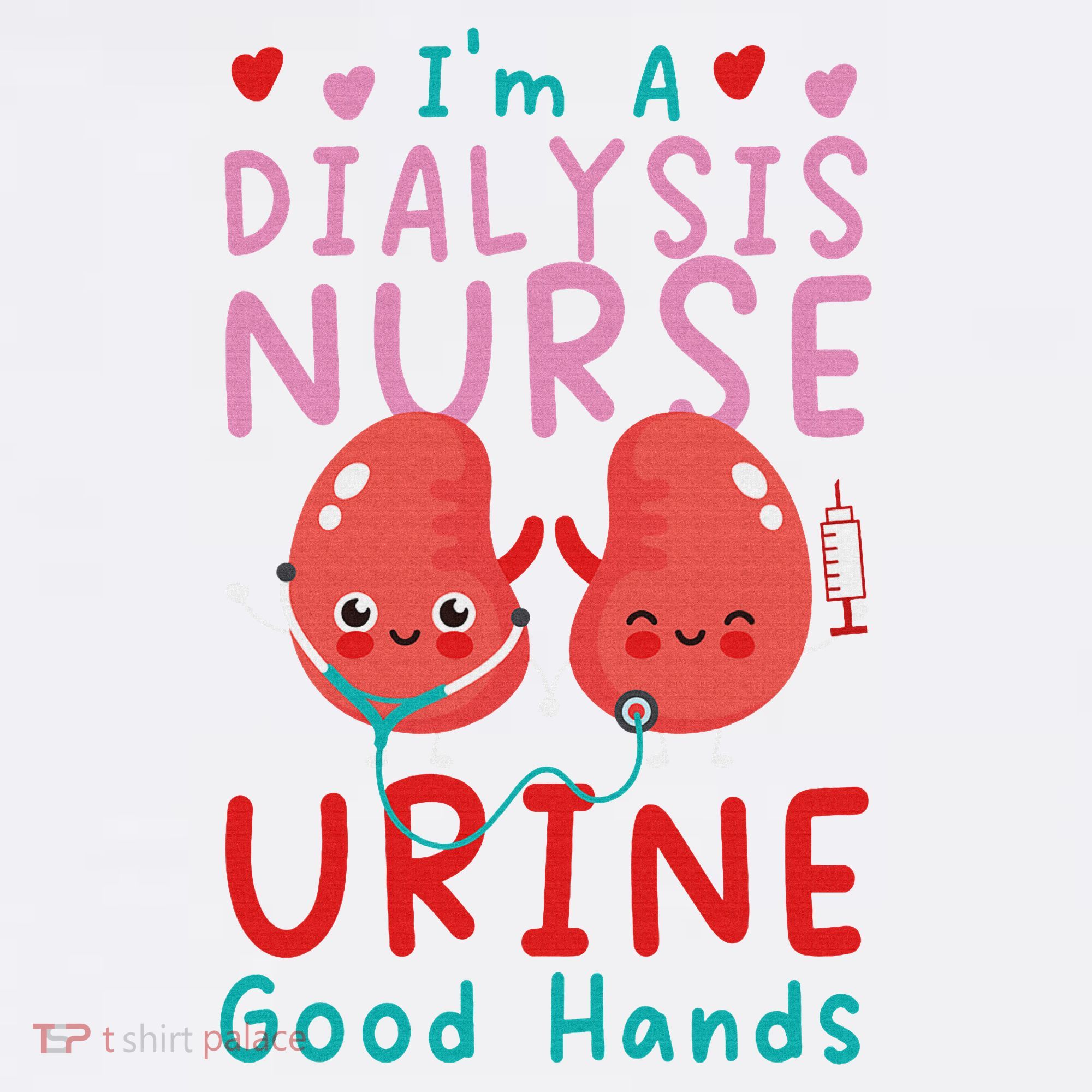 Dialysis Nurse Pun I'm A Dialysis Nurse Urine Good Hands Women's Hoodie