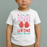 Dialysis Nurse Pun I'm A Dialysis Nurse Urine Good Hands Toddler T-Shirt thumb 2
