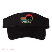 Do Not Pet The Fluffy Cows Bison Lover Visor thumb 0