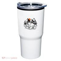 Do Not Pet The Fluffy Cows Funny Bison Gift Yellowstone Park Tumbler thumb 0