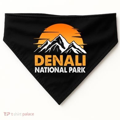 Denali National Park USA-Made Doggie Bandana