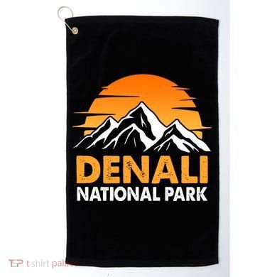 Denali National Park Golf Towel