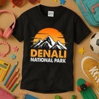 Denali National Park Kids T-Shirt thumb 3