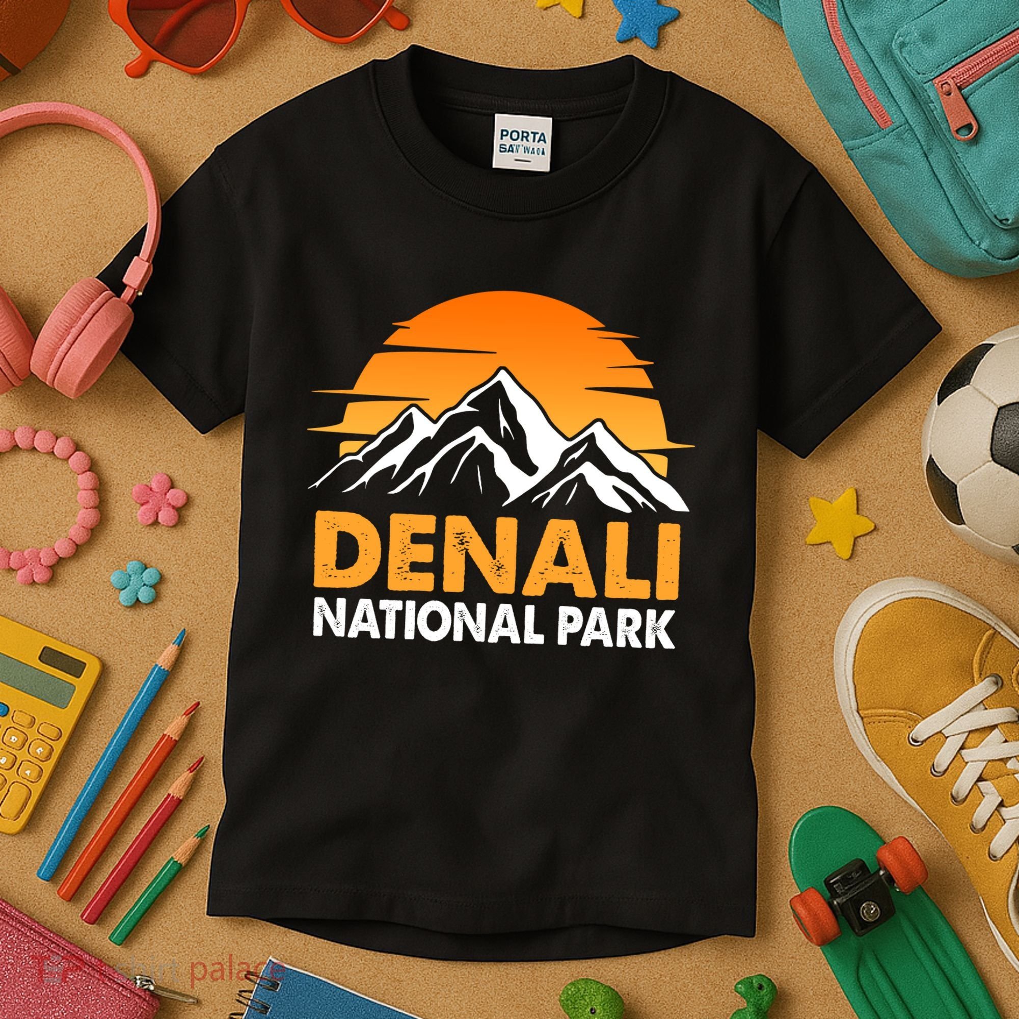 Denali National Park Kids T-Shirt