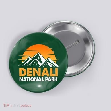 Denali National Park Button