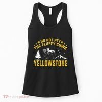 Do Not Pet The Fluffy Cows Buffalo & Bison Yellowstone Park Women's Tank Top thumb 0