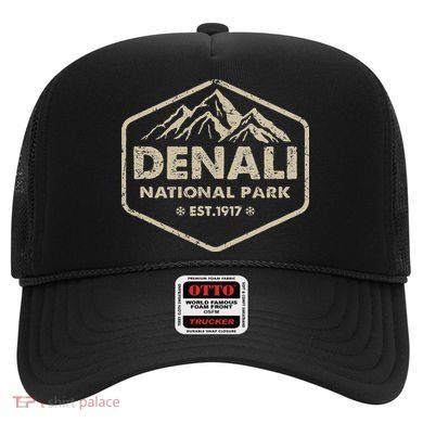 Denali National Park Alaska Mountains Nature Hat
