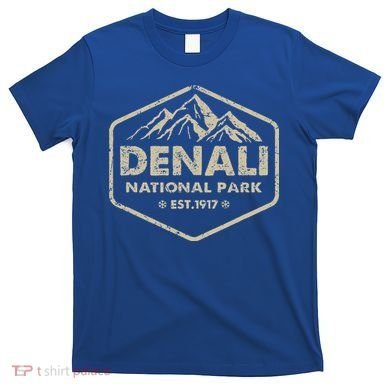 Denali National Park Alaska Mountains Nature T-Shirt