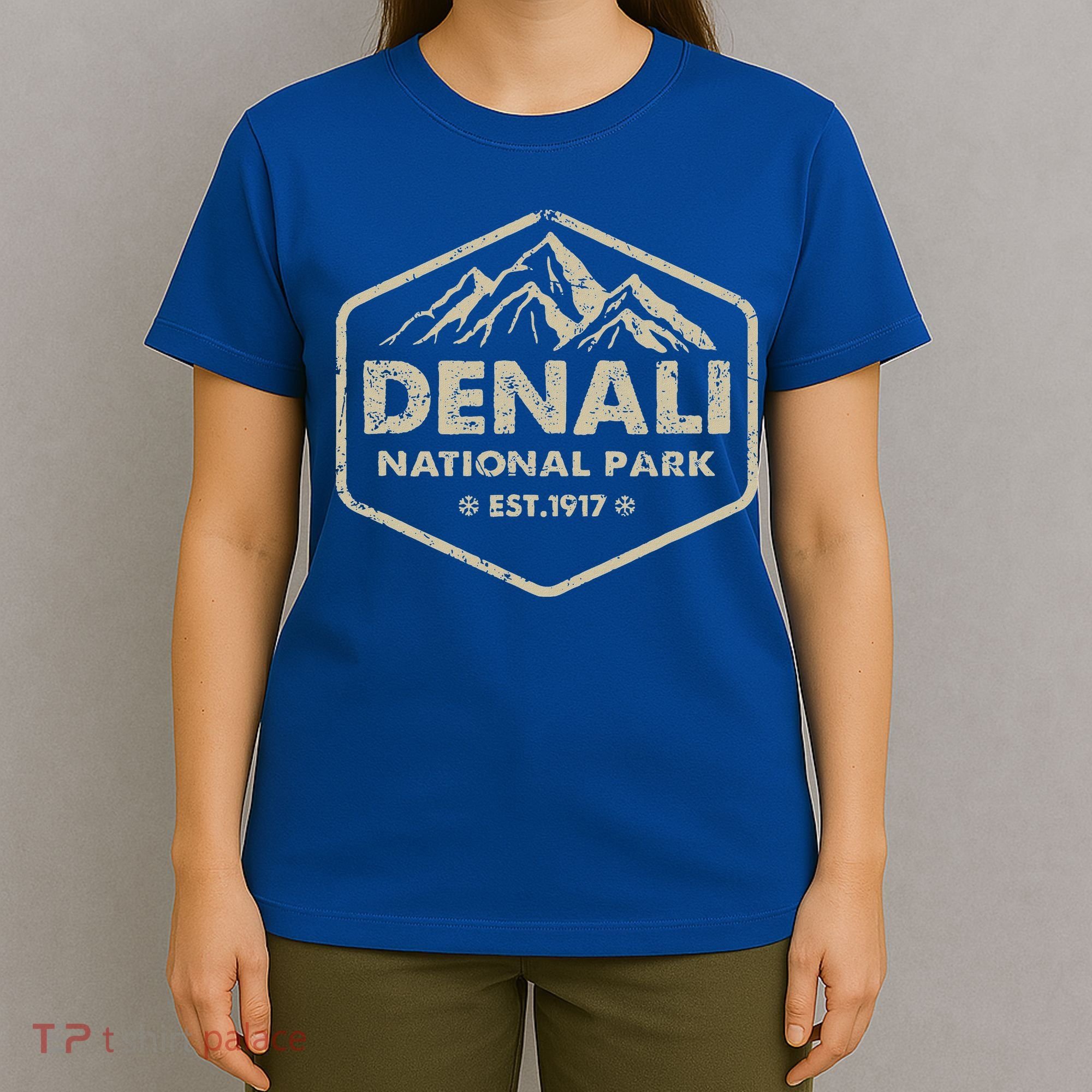 Denali National Park Alaska Mountains Nature T-Shirt