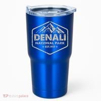 Denali National Park Alaska Mountains Nature Tumbler thumb 0