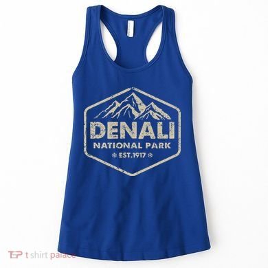 Denali National Park Alaska Mountains Nature Women's Tank Top
