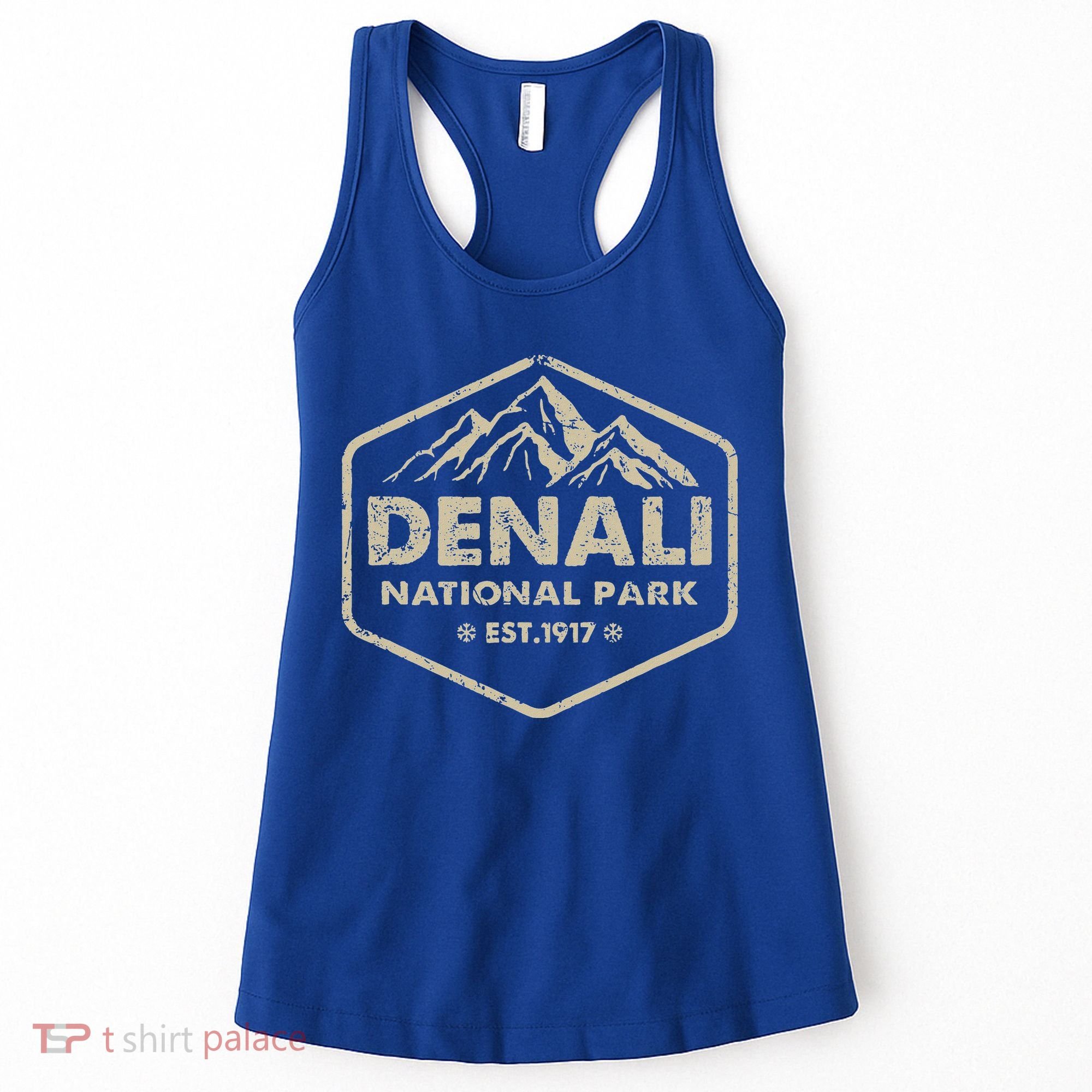 Denali National Park Alaska Mountains Nature Women's Tank Top