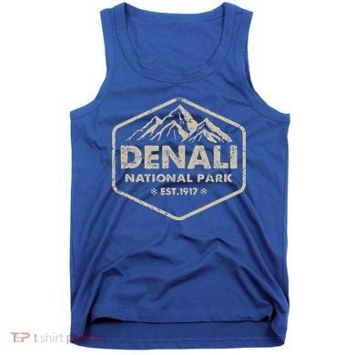 Denali National Park Alaska Mountains Nature Tank Top