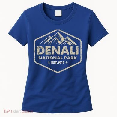 Denali National Park Alaska Mountains Nature Women's T-Shirt