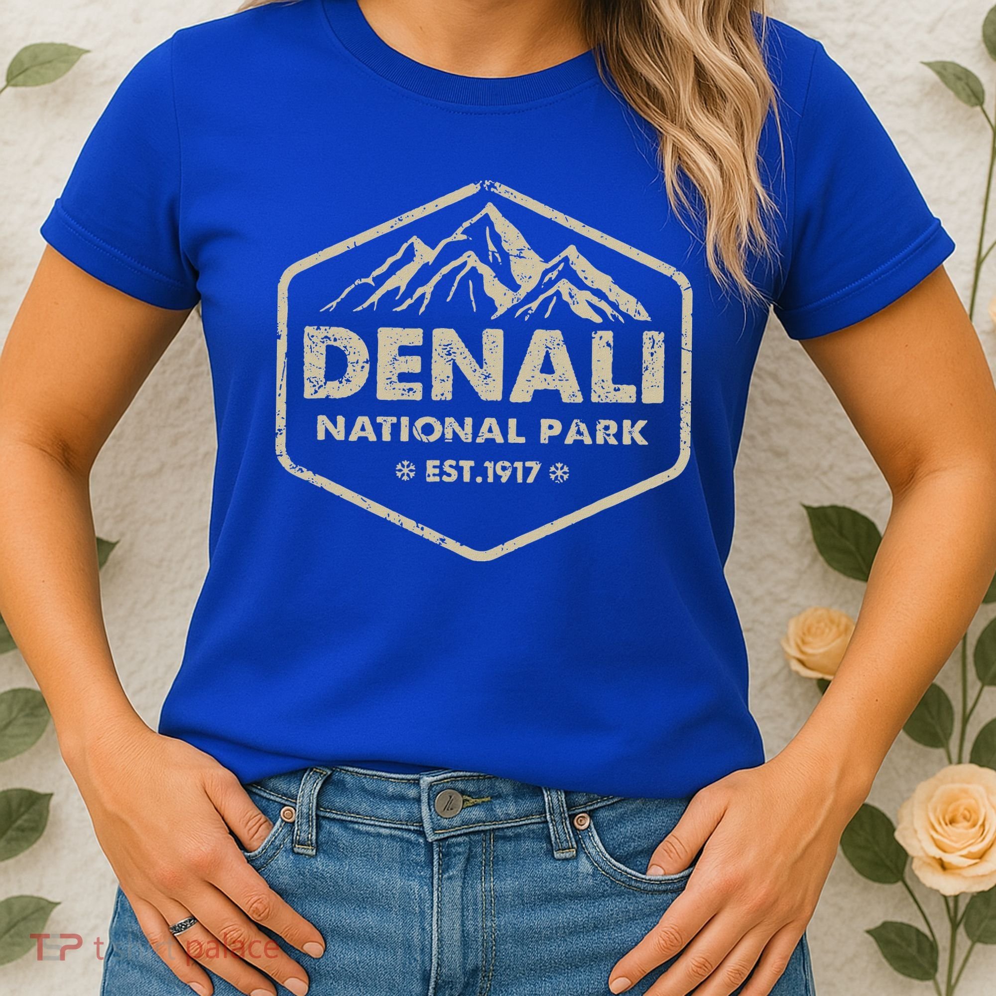 Denali National Park Alaska Mountains Nature Women's T-Shirt