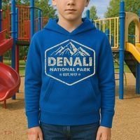 Denali National Park Alaska Mountains Nature Kids Hoodie thumb 2