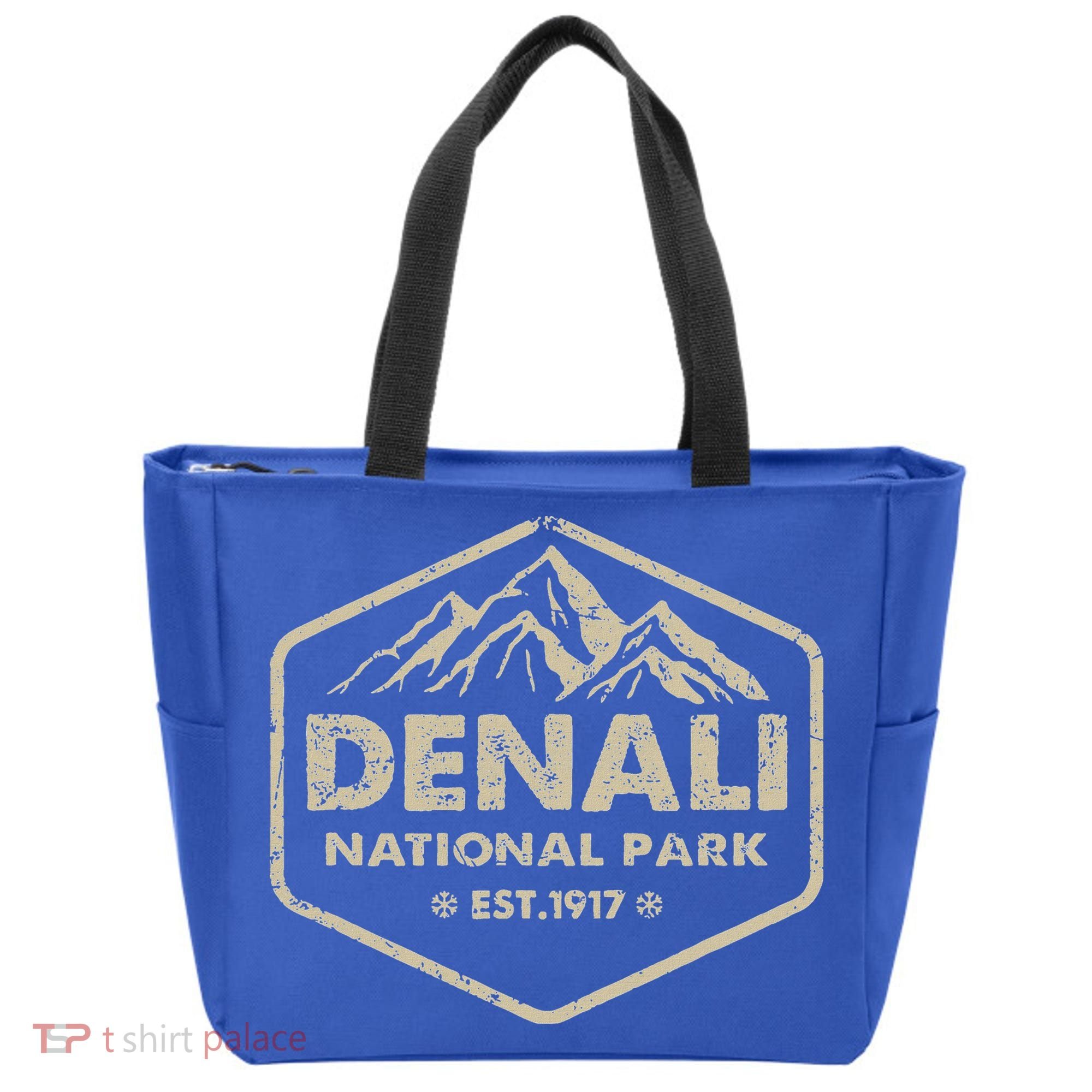 Denali National Park Alaska Mountains Nature Tote Bag